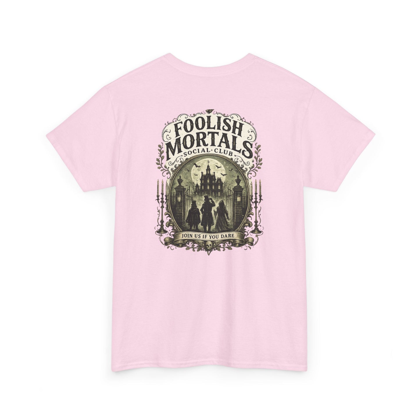 Foolish Mortal Social Club T-Shirt — Vintage Graphic Tee