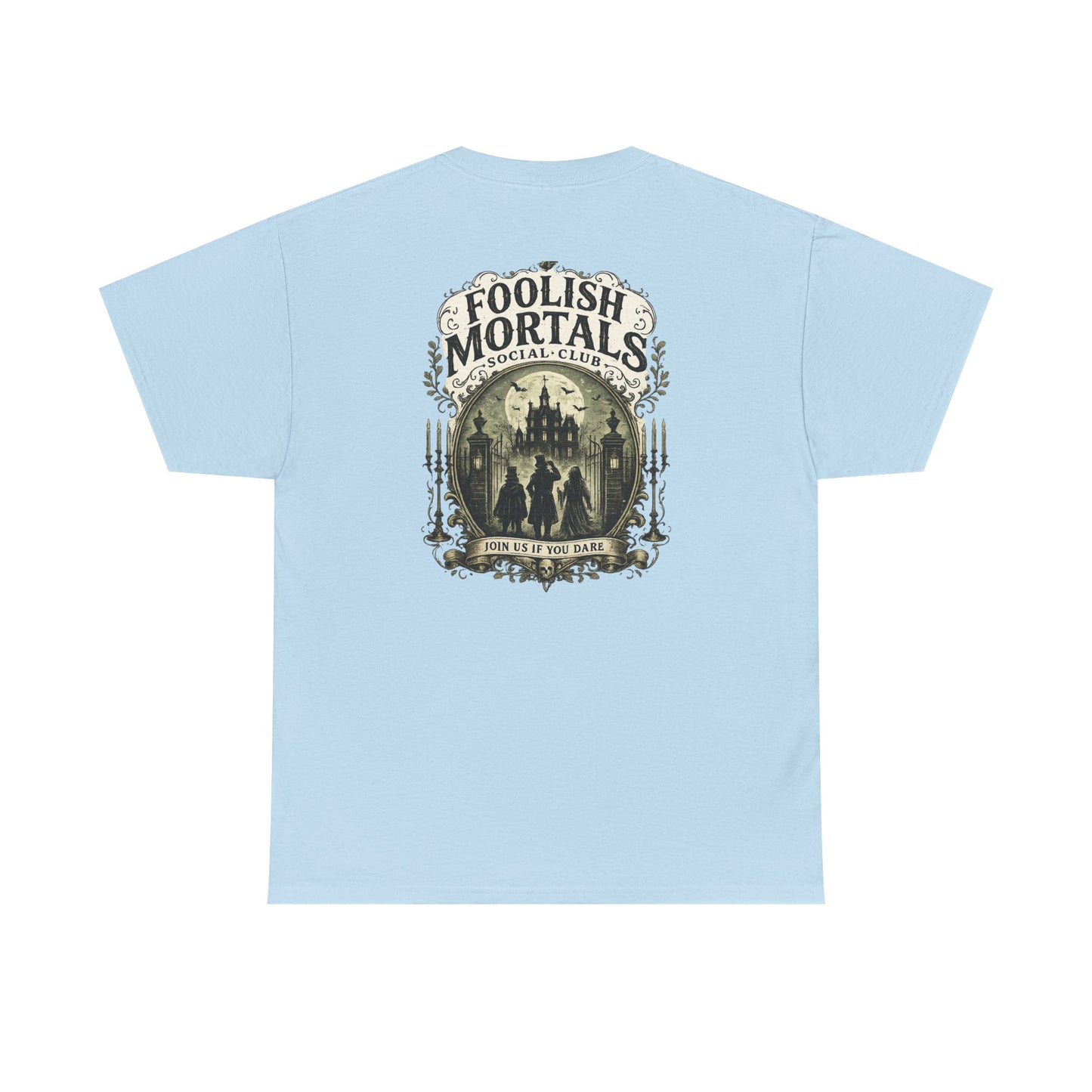 Foolish Mortal Social Club T-Shirt — Vintage Graphic Tee