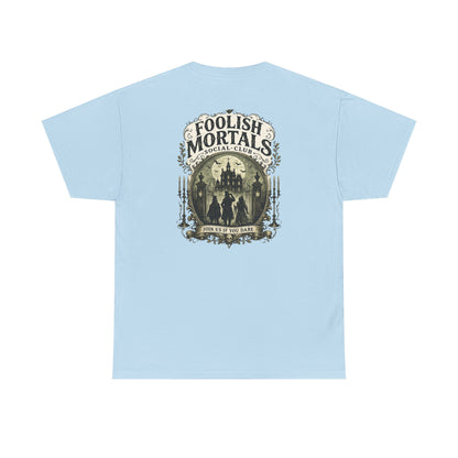 Foolish Mortal Social Club T-Shirt — Vintage Graphic Tee