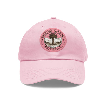 Carolina Field Co. Leather Patch Dad Hat
