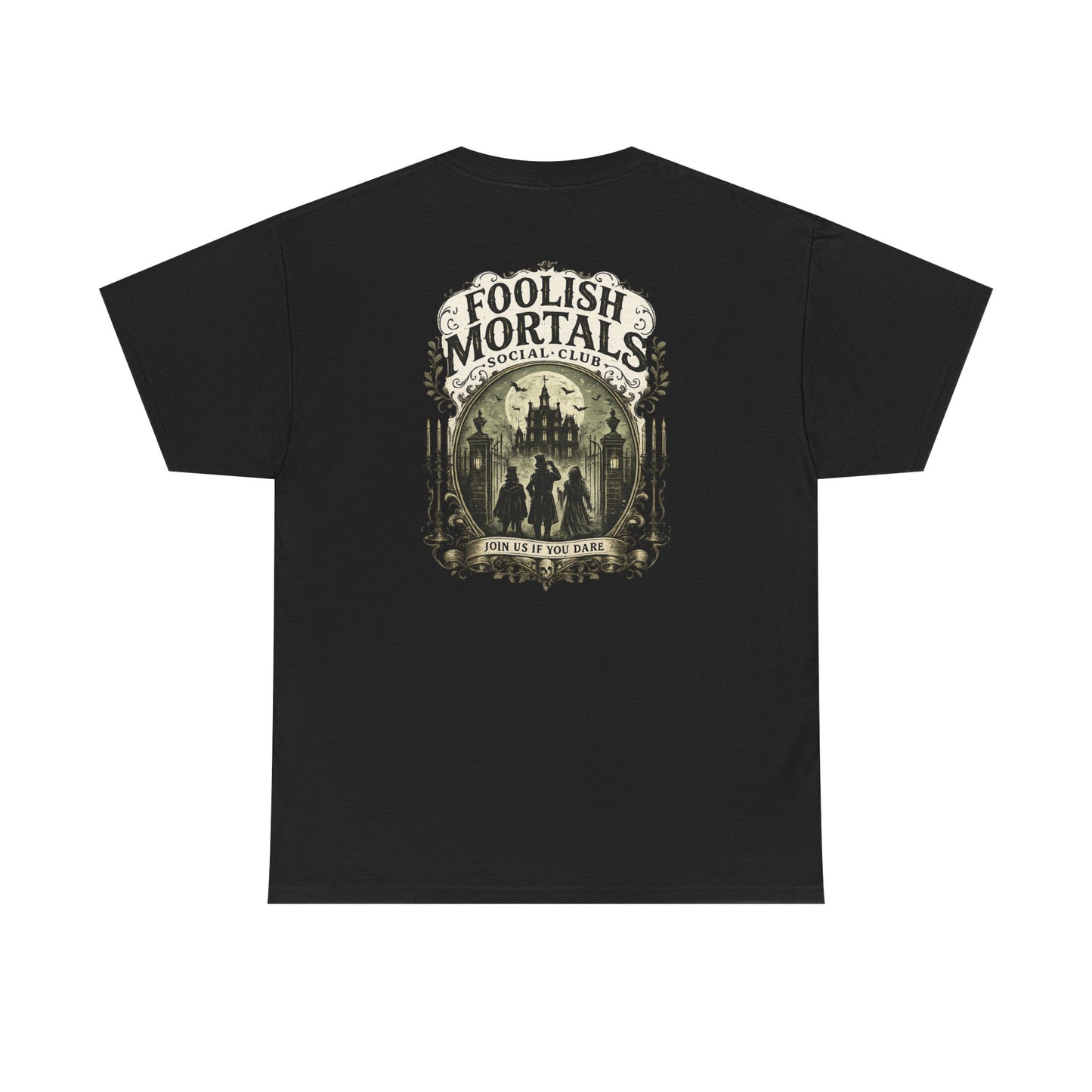 Foolish Mortal Social Club T-Shirt — Vintage Graphic Tee