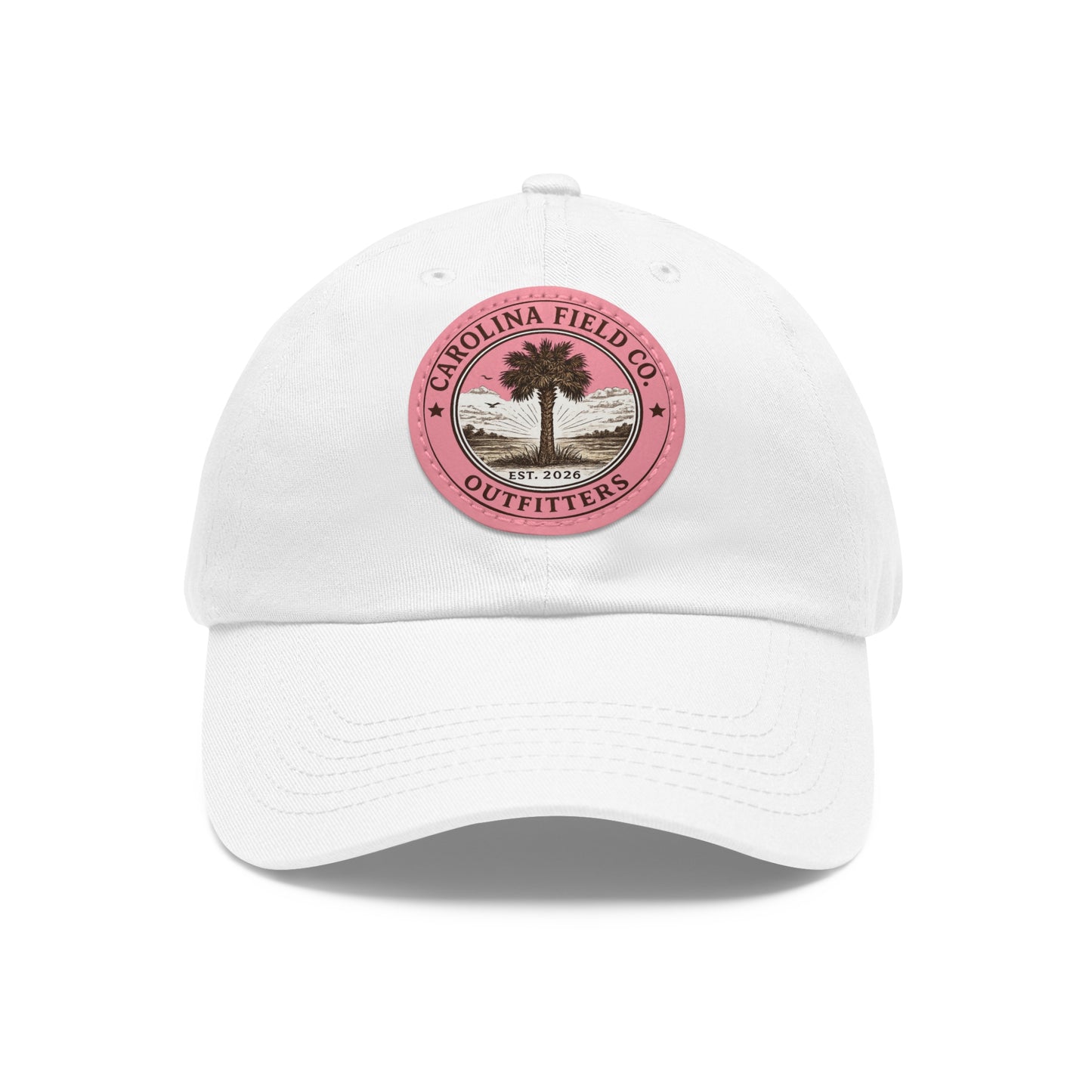 Carolina Field Co. Leather Patch Dad Hat
