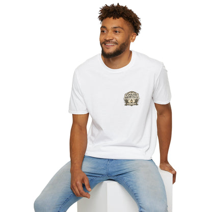 Foolish Mortals Social Club T-Shirt – Vintage Theme Park Ghosts Tee