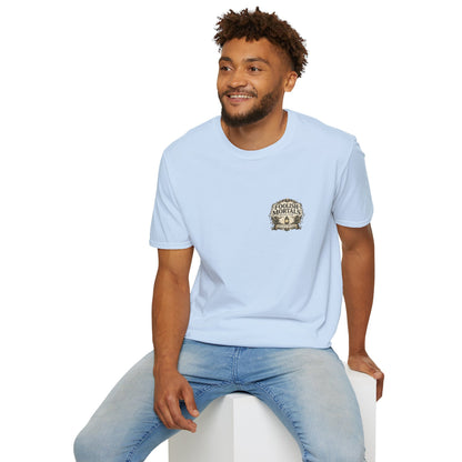 Foolish Mortals Social Club T-Shirt – Vintage Theme Park Ghosts Tee