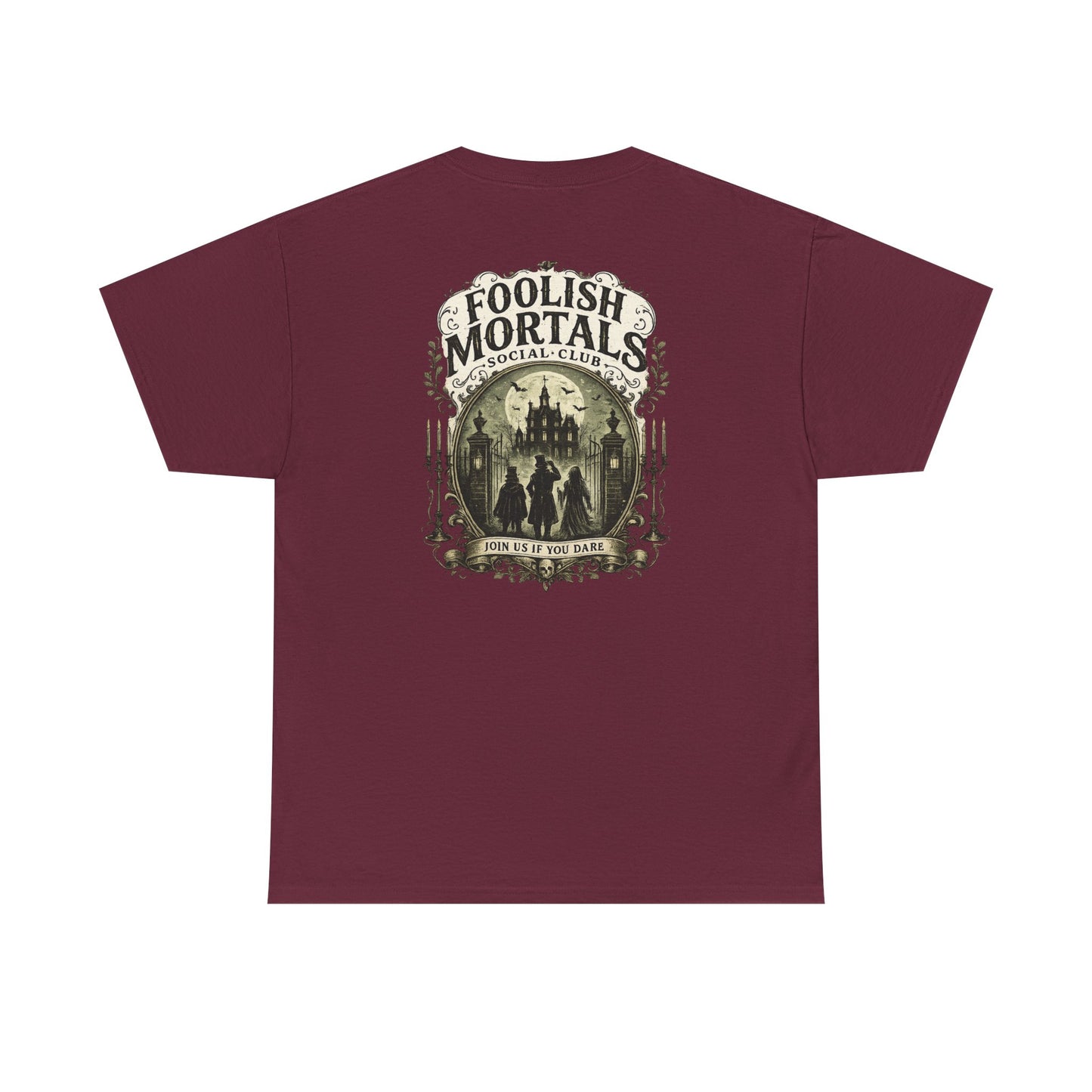 Foolish Mortal Social Club T-Shirt — Vintage Graphic Tee