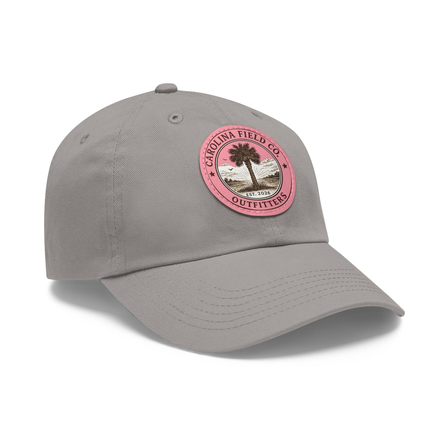 Carolina Field Co. Leather Patch Dad Hat
