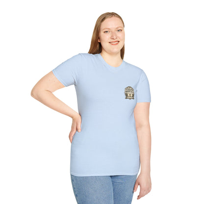 Foolish Mortals Social Club T-Shirt – Vintage Theme Park Ghosts Tee