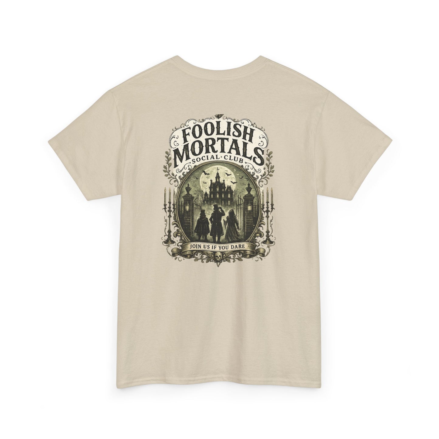 Foolish Mortal Social Club T-Shirt — Vintage Graphic Tee