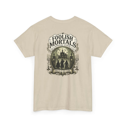 Foolish Mortal Social Club T-Shirt — Vintage Graphic Tee