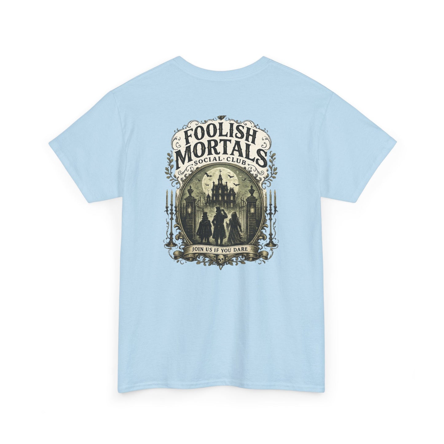 Foolish Mortal Social Club T-Shirt — Vintage Graphic Tee
