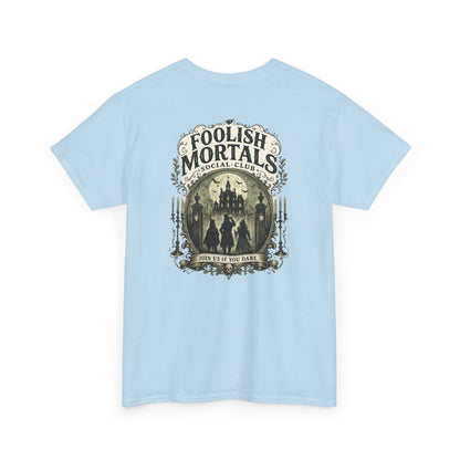Foolish Mortal Social Club T-Shirt — Vintage Graphic Tee