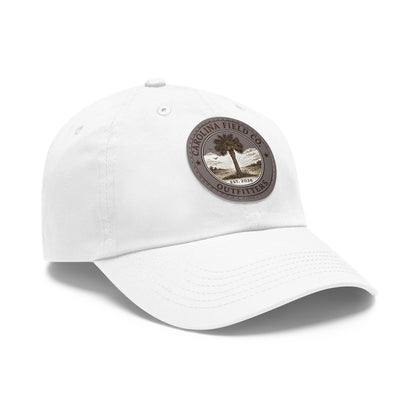 Carolina Field Co. Leather Patch Dad Hat