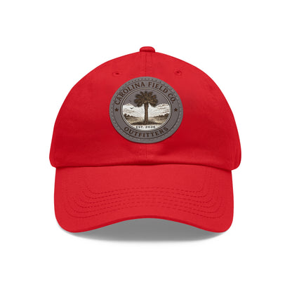 Carolina Field Co. Leather Patch Dad Hat
