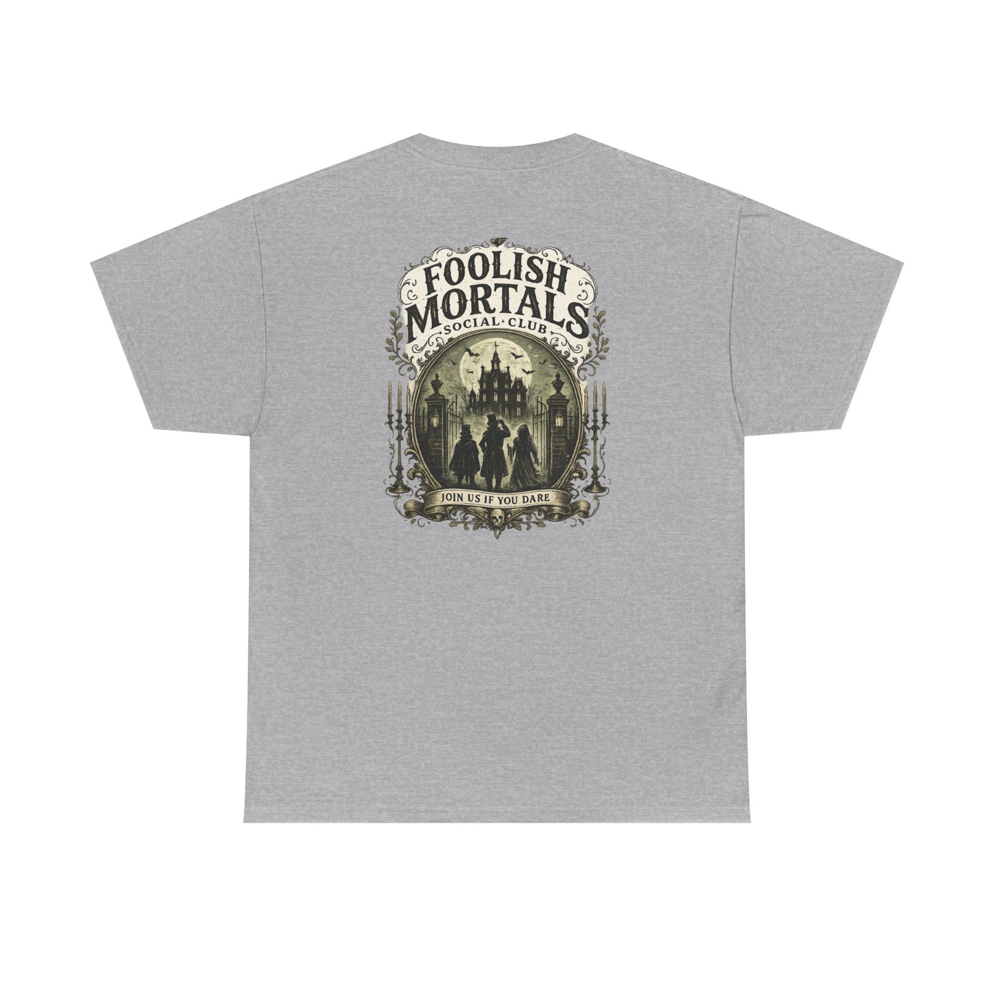 Foolish Mortal Social Club T-Shirt — Vintage Graphic Tee