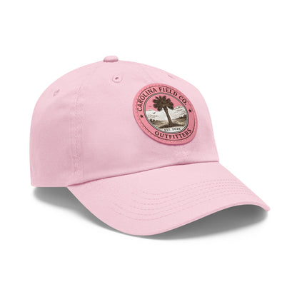 Carolina Field Co. Leather Patch Dad Hat