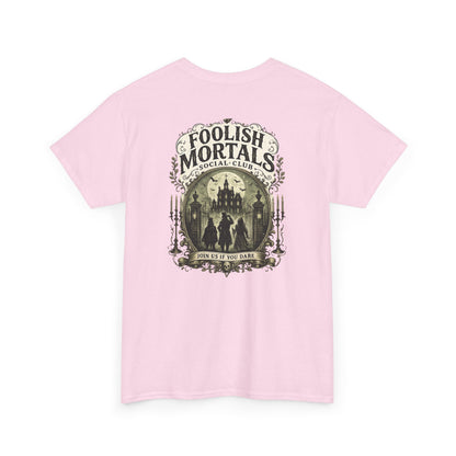 Foolish Mortal Social Club T-Shirt — Vintage Graphic Tee