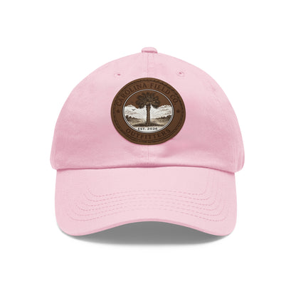 Carolina Field Co. Leather Patch Dad Hat