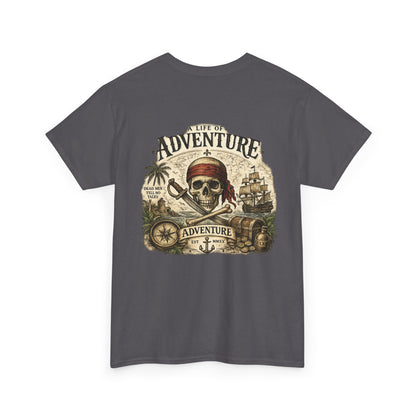 'A Life of Adventure' Pirate Graphic Tee