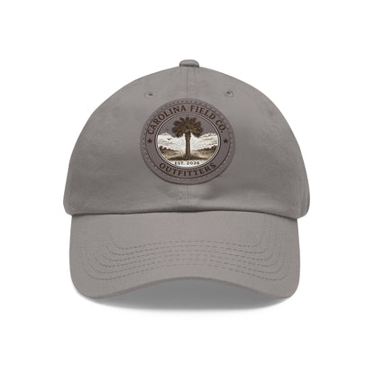 Carolina Field Co. Leather Patch Dad Hat