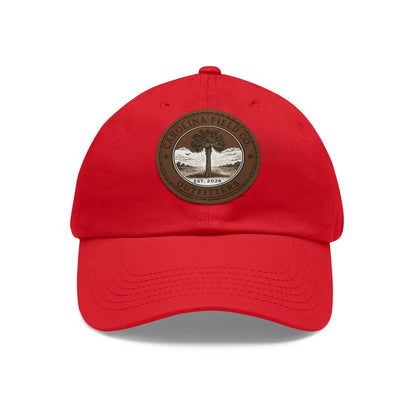 Carolina Field Co. Leather Patch Dad Hat