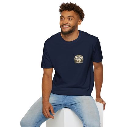 Foolish Mortals Social Club T-Shirt – Vintage Theme Park Ghosts Tee
