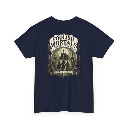 Foolish Mortal Social Club T-Shirt — Vintage Graphic Tee