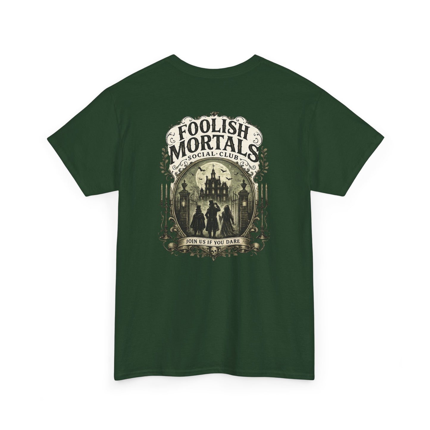 Foolish Mortal Social Club T-Shirt — Vintage Graphic Tee
