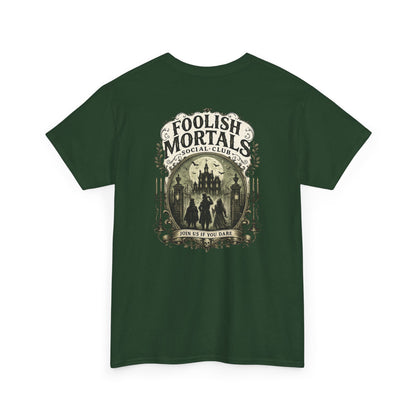 Foolish Mortal Social Club T-Shirt — Vintage Graphic Tee