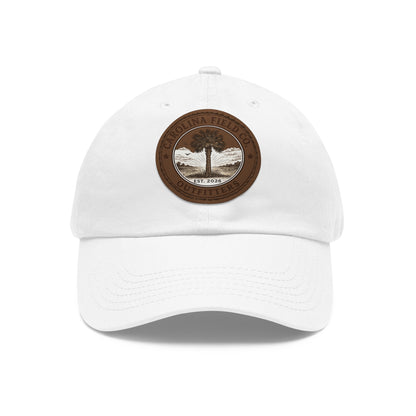 Carolina Field Co. Leather Patch Dad Hat