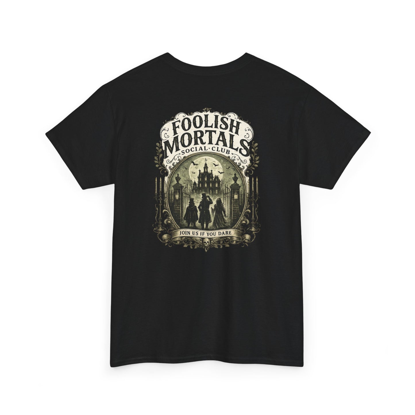 Foolish Mortal Social Club T-Shirt — Vintage Graphic Tee