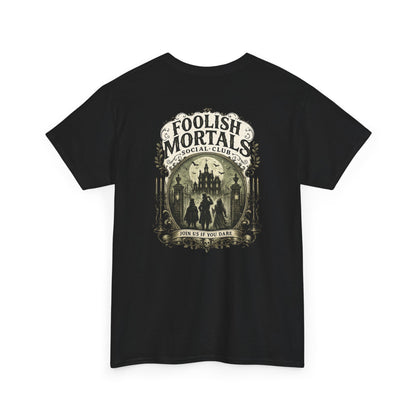 Foolish Mortal Social Club T-Shirt — Vintage Graphic Tee