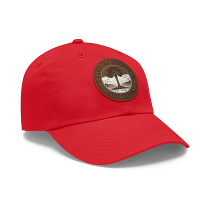 Carolina Field Co. Leather Patch Dad Hat