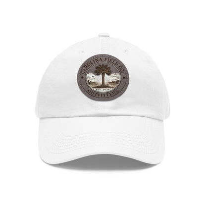 Carolina Field Co. Leather Patch Dad Hat