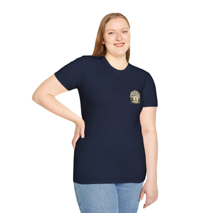 Foolish Mortals Social Club T-Shirt – Vintage Theme Park Ghosts Tee