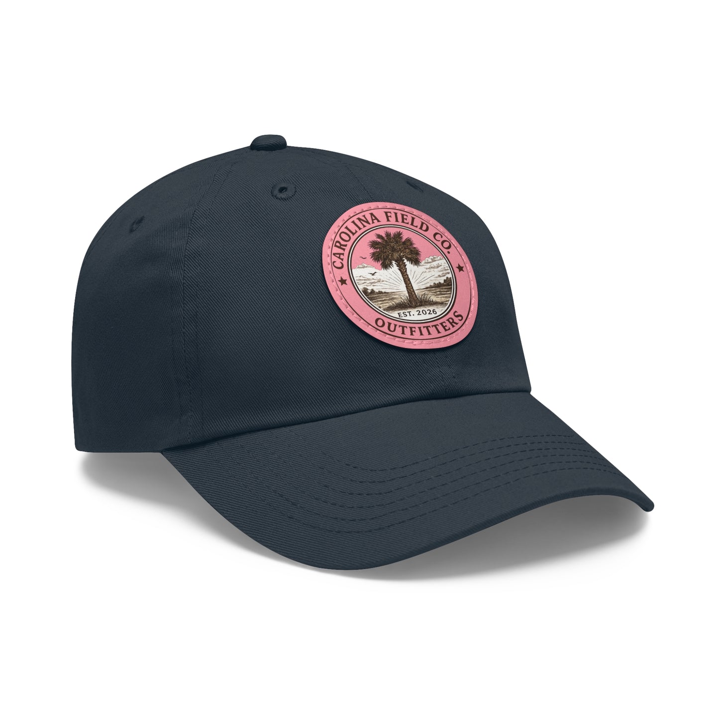 Carolina Field Co. Leather Patch Dad Hat