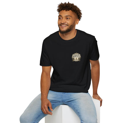 Foolish Mortals Social Club T-Shirt – Vintage Theme Park Ghosts Tee