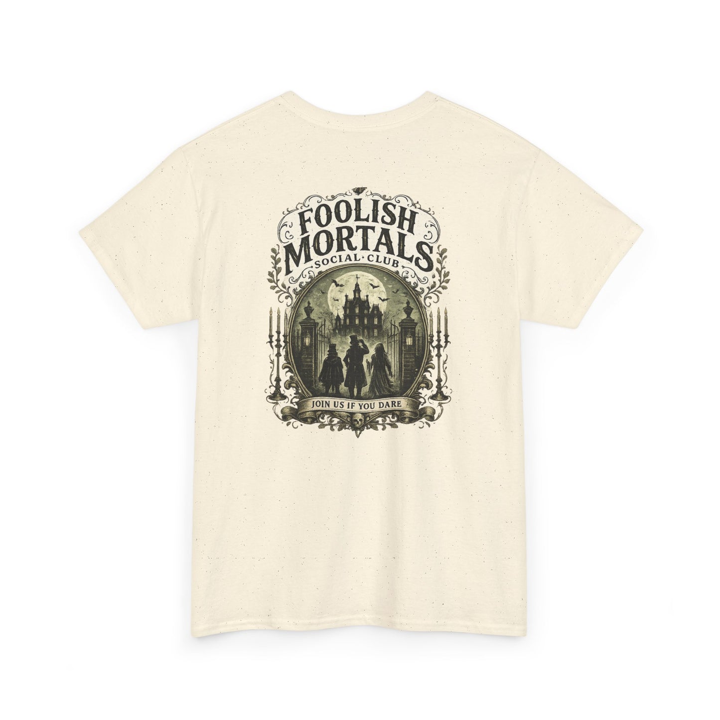Foolish Mortal Social Club T-Shirt — Vintage Graphic Tee