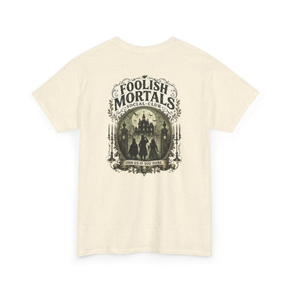 Foolish Mortal Social Club T-Shirt — Vintage Graphic Tee