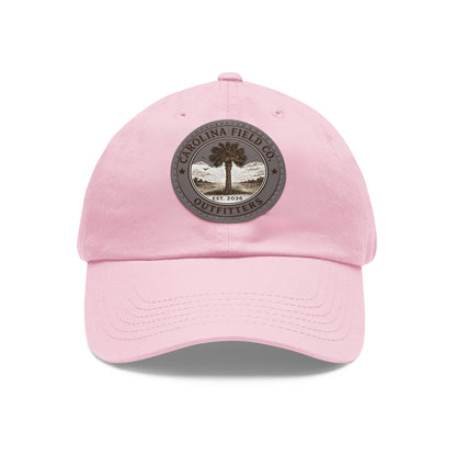 Carolina Field Co. Leather Patch Dad Hat