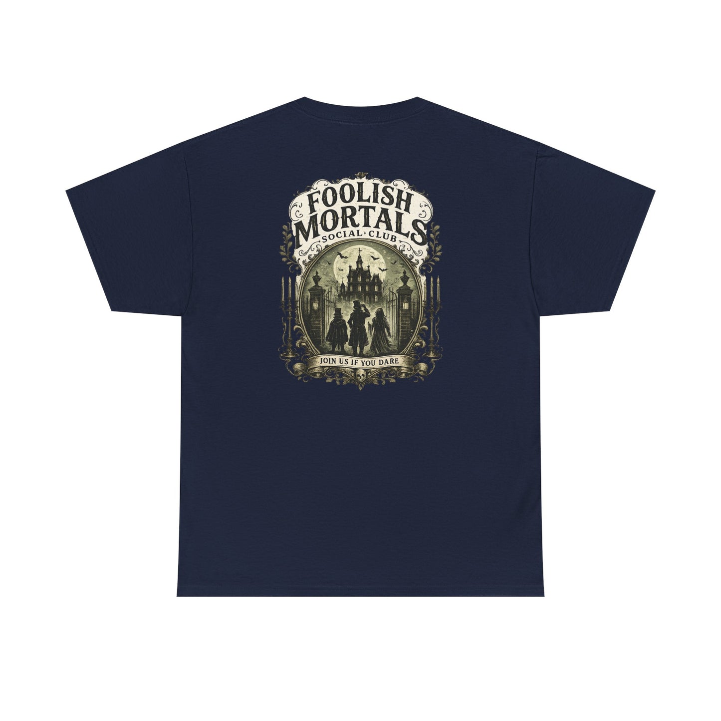 Foolish Mortal Social Club T-Shirt — Vintage Graphic Tee