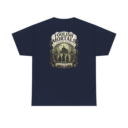 Foolish Mortal Social Club T-Shirt — Vintage Graphic Tee