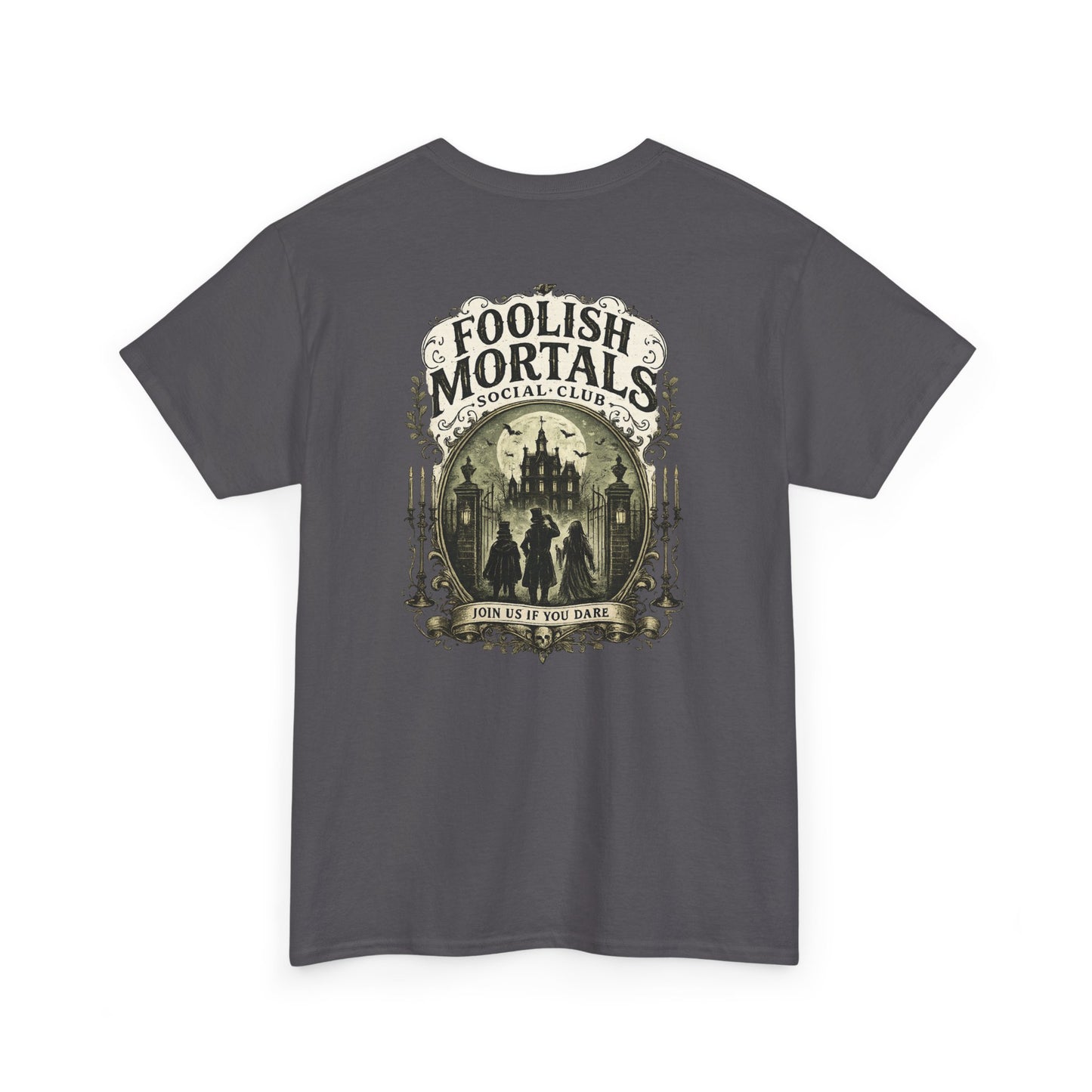 Foolish Mortal Social Club T-Shirt — Vintage Graphic Tee