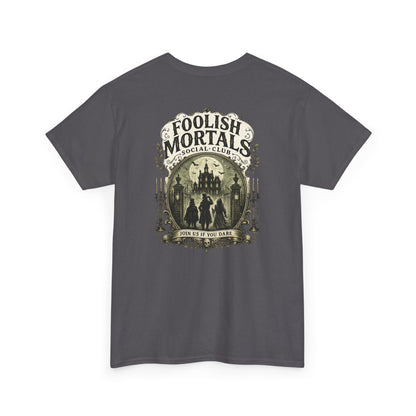 Foolish Mortal Social Club T-Shirt — Vintage Graphic Tee