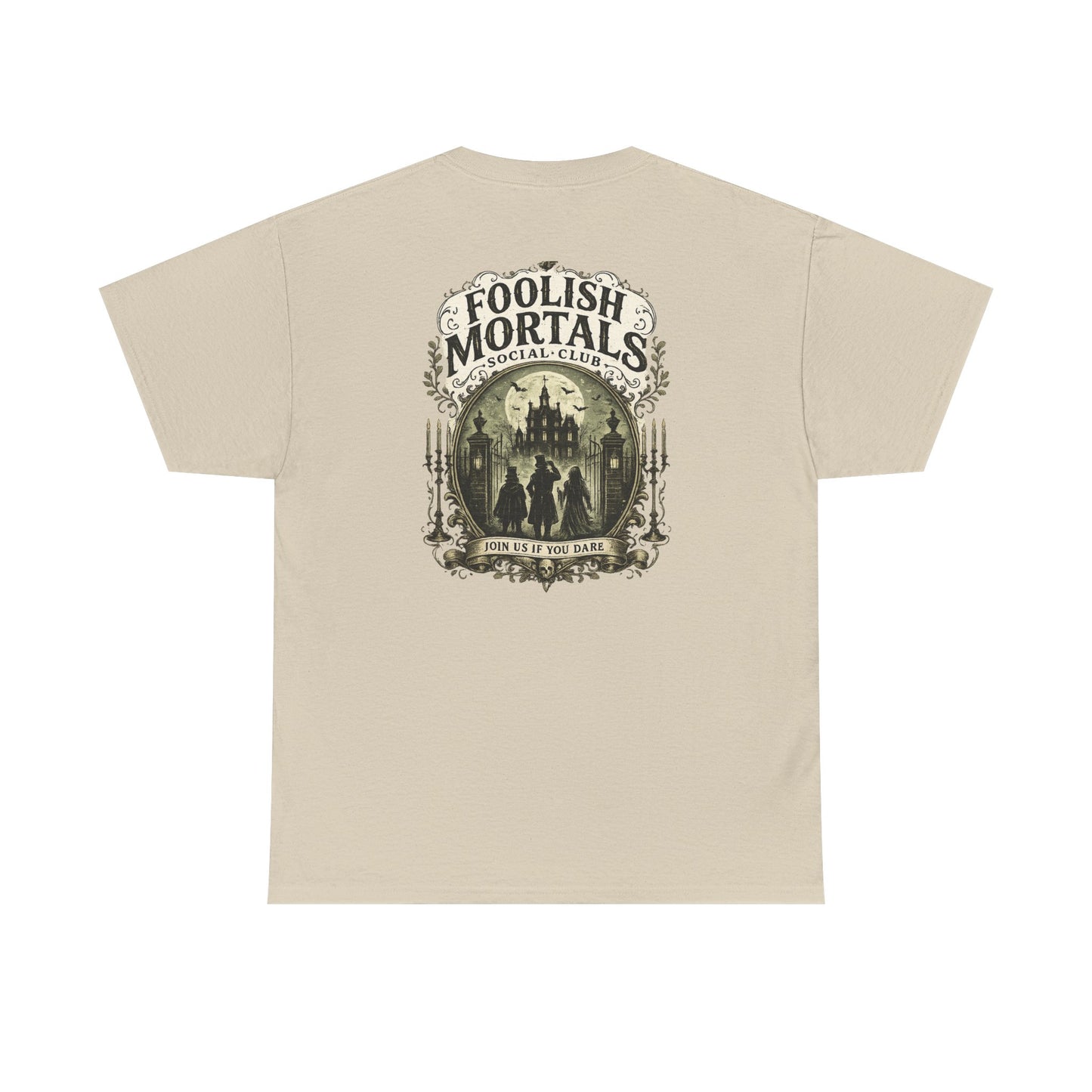 Foolish Mortal Social Club T-Shirt — Vintage Graphic Tee