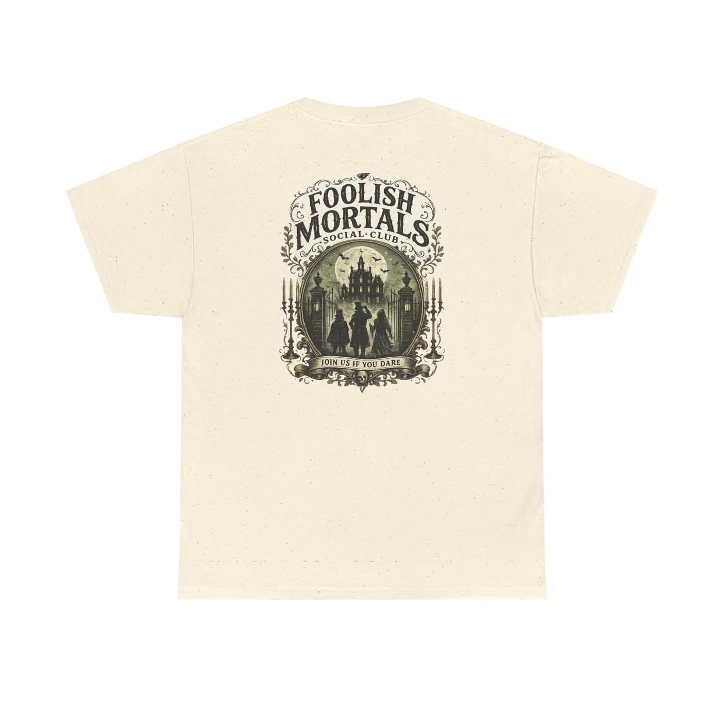 Foolish Mortal Social Club T-Shirt — Vintage Graphic Tee