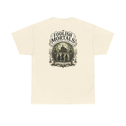 Foolish Mortal Social Club T-Shirt — Vintage Graphic Tee
