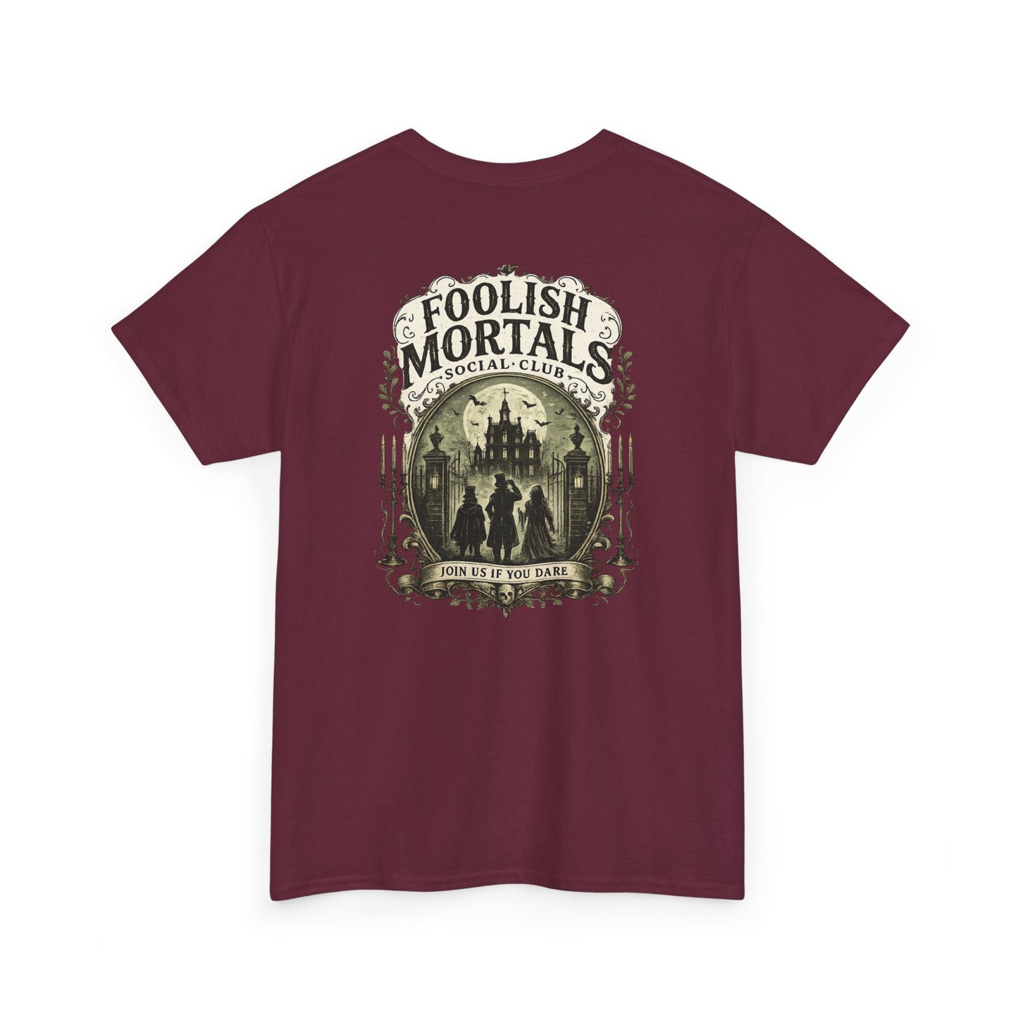 Foolish Mortal Social Club T-Shirt — Vintage Graphic Tee