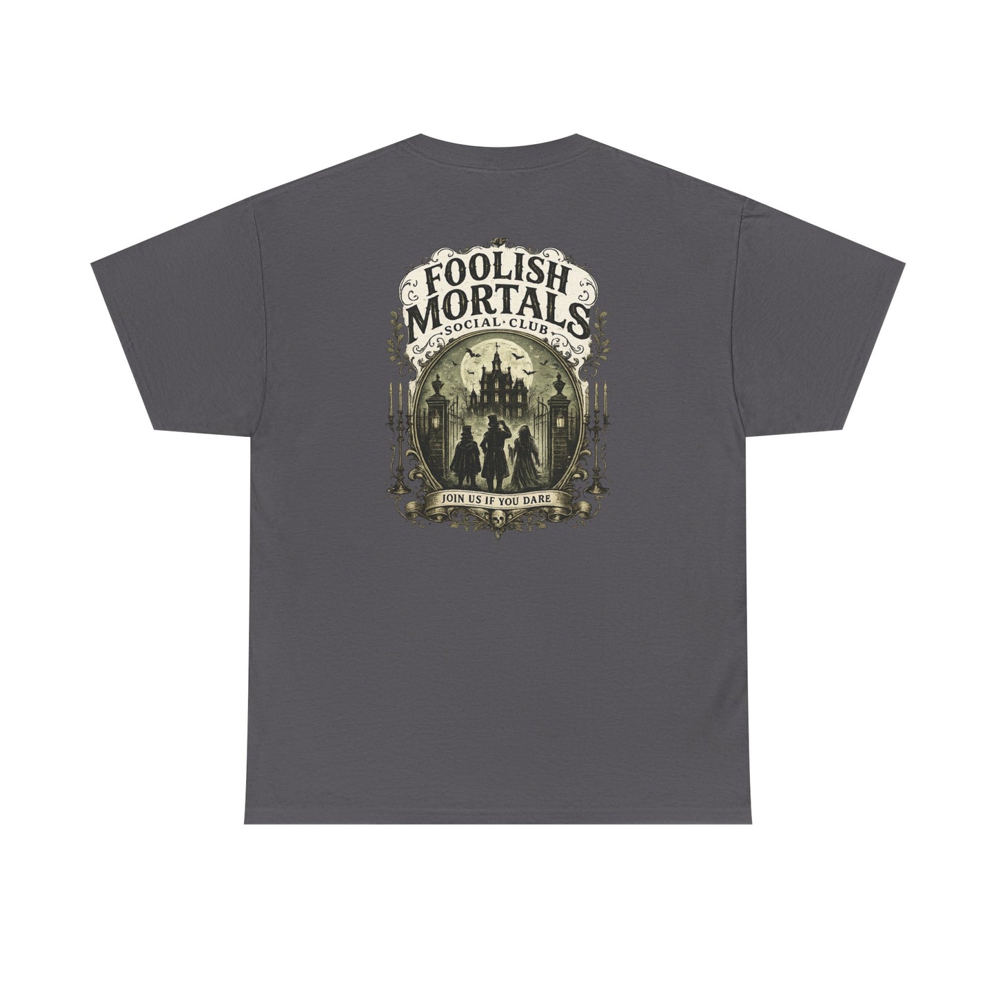 Foolish Mortal Social Club T-Shirt — Vintage Graphic Tee