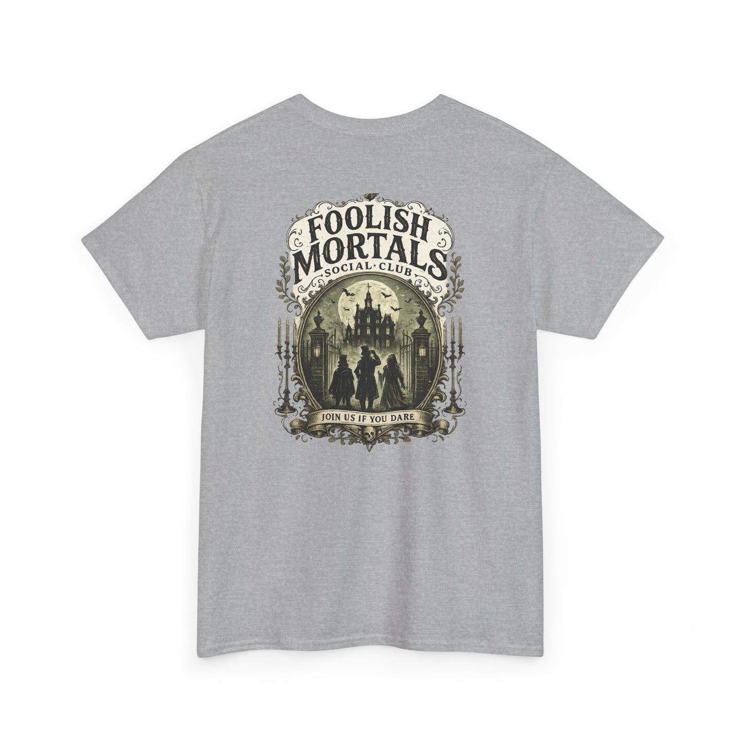 Foolish Mortal Social Club T-Shirt — Vintage Graphic Tee