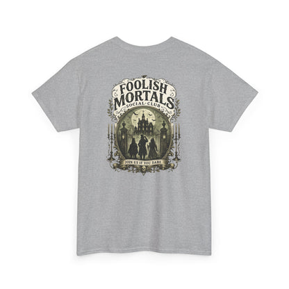 Foolish Mortal Social Club T-Shirt — Vintage Graphic Tee
